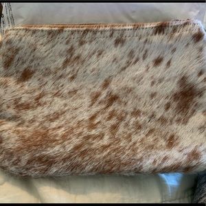 Cowhide Cosmetic Bag